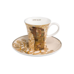 FILIŻANKA DO ESPRESSO  - DIE ERFULLUNG - SPEŁNIENIE  GUSTAV KLIMT , GOEBEL