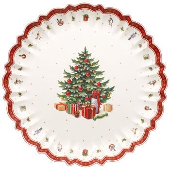 1485853884-talerz-do-serwowania-porcelanowy-z-choinka-25cm-toys-delight-villeroy-boch