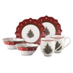 Zestaw śniadaniowy z choinką dla dwojga  Toy's Delight  Villeroy & Boch