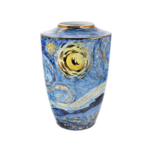 Wazon porcelanowy 41 cm Gwiaździsta noc Vincent van Gogh, Goebel