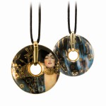 Nszyjnik porcelanowy Judith I Gustav Klimt, Goebel