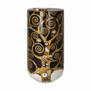 Wazon porcelanowy 25,5 cm Drzewo Życia Gustav Klimt,Goebel