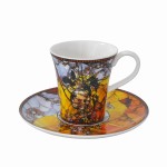 Filiżanka do espresso  Parakeets - Louis Comfort Tiffany , Goebel