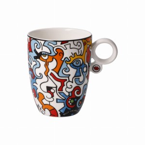 Kubek porcelanowy Evolution of Love I - Billy the Artist , Goebel