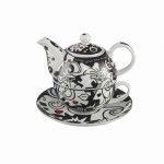 TEA FOR ONE ( filiżanka z czajniczkiem ) Two in One - Billy the Artist , Goebel