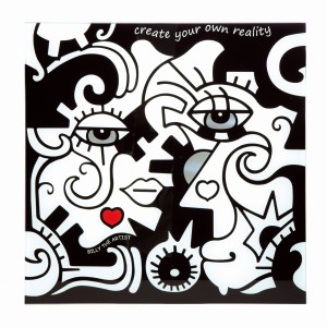 Tablica magnetyczna  Two in One - Billy the Artist , Goebel