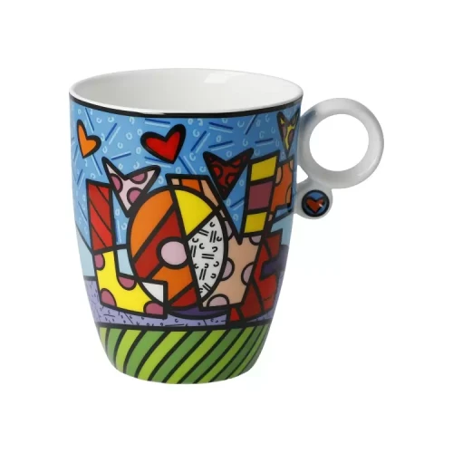 kubek porcelanowy goebel romero britto