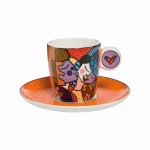 Filiżanka do espresso  Kissing - Romero Britto , Goebel