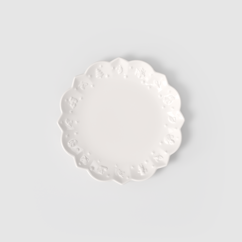 1486582640 talerz deserowy bialy  V&B