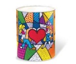 Świeca Heart Kids  Romero Britto , Goebel