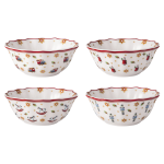 Zestaw 4 misek  jubileuszowych na 15-lecie Toy's Delight  Villeroy & Boch