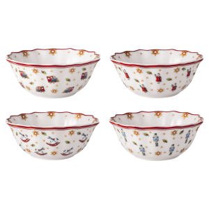 Zestaw 4 misek  jubileuszowych na 15-lecie Toy's Delight  Villeroy & Boch