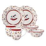 Zestaw śniadaniowy dla dwojga Koń na biegunach na 15-lecie Toy's Delight  Villeroy & Boch