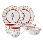Zestaw śniadaniowy dla dwojga Dziadek do orzechów na 15-lecie Toy's Delight  Villeroy & Boch