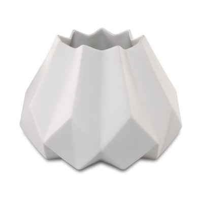 14003791-wazon-bialy-19cm-polygono-star-kaiser