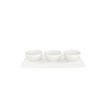 Zestaw naczyń do dipów (4el.)   Manufacture Rock blanc   Villeroy & Boch