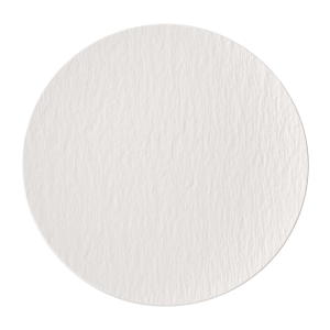 Talerz duży okrągły 32 cm   Manufacture Rock blanc   Villeroy & Boch