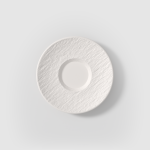 Spodek do filiżanki do kawy 16 cm   Manufacture Rock blanc  Villeroy & Boch