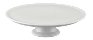 Tortownica na nodze 21 cm  Biała Maria , Rosenthal