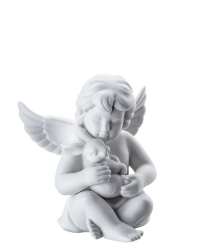 porcelanowy-aniol-z-zającem-duzy-rosenthal