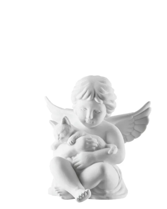 porcelanowy-aniol-z-kotem-sredni-rosenthal