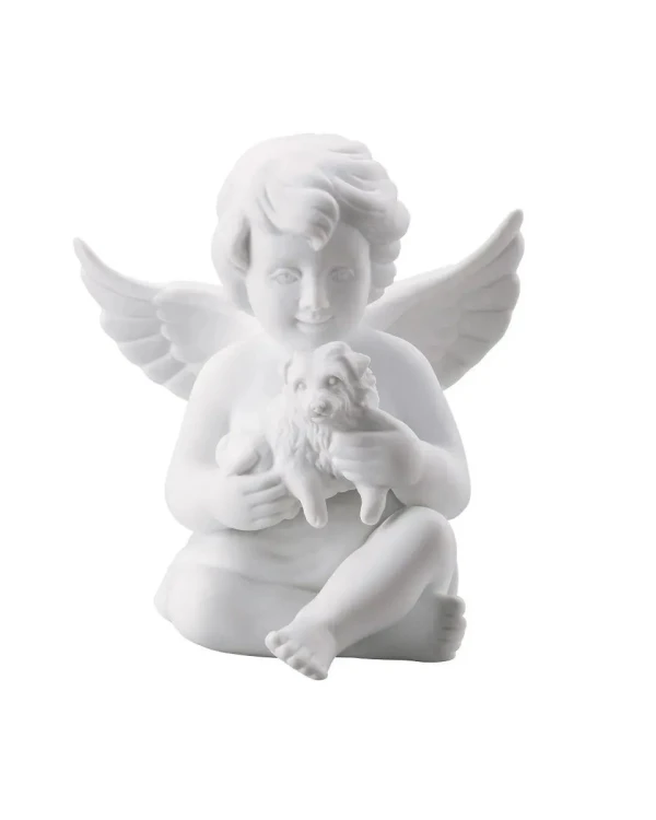 porcelanowy-aniol-z-psem-duzy-rosenthal
