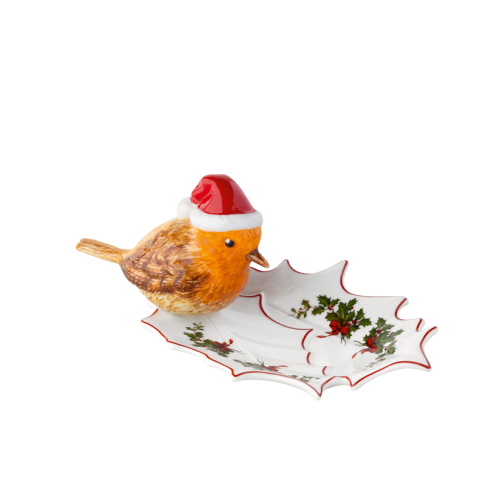 1483323662-miseczka-w-ksztalcie-liscia-z-figurka-ptaszka-w-czapce-mikolaja-toys-fantasy-villeroy-boch
