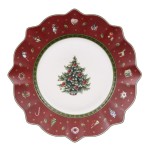 Talerz deserowy czerwony 24 cm  Toy's Delight   Villeroy & Boch
